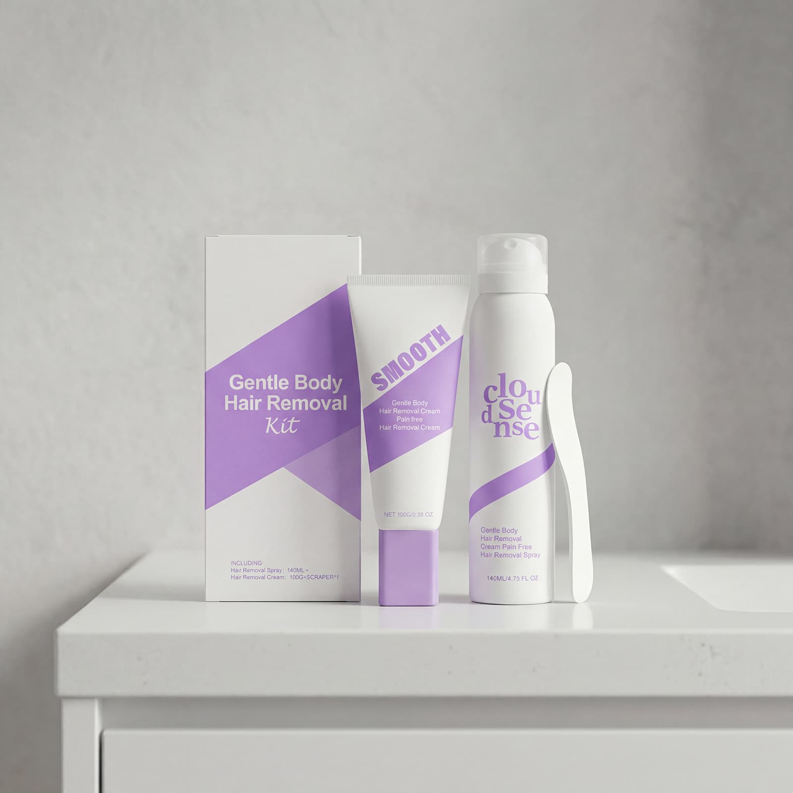 Silky Body Hair Removal Kit 140ml 3