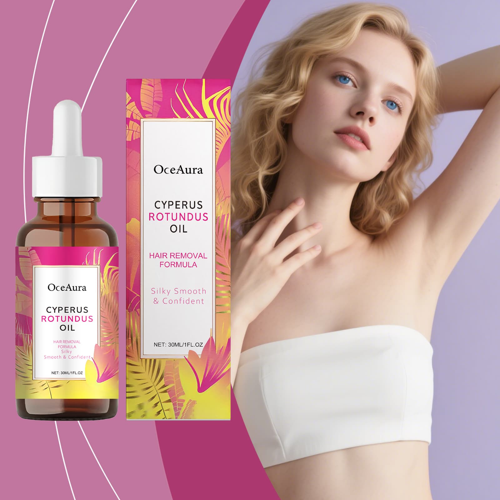Hair Removal Soothing Essential Oil 30ml 3