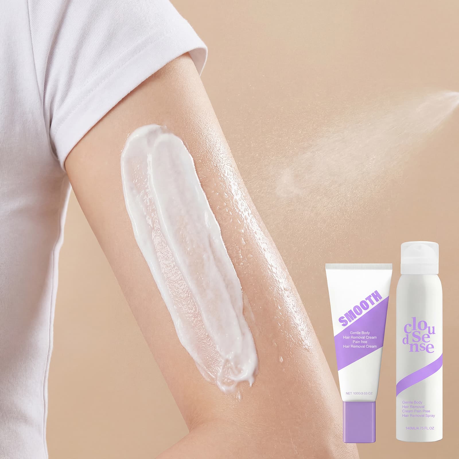 Silky Body Hair Removal Kit 140ml