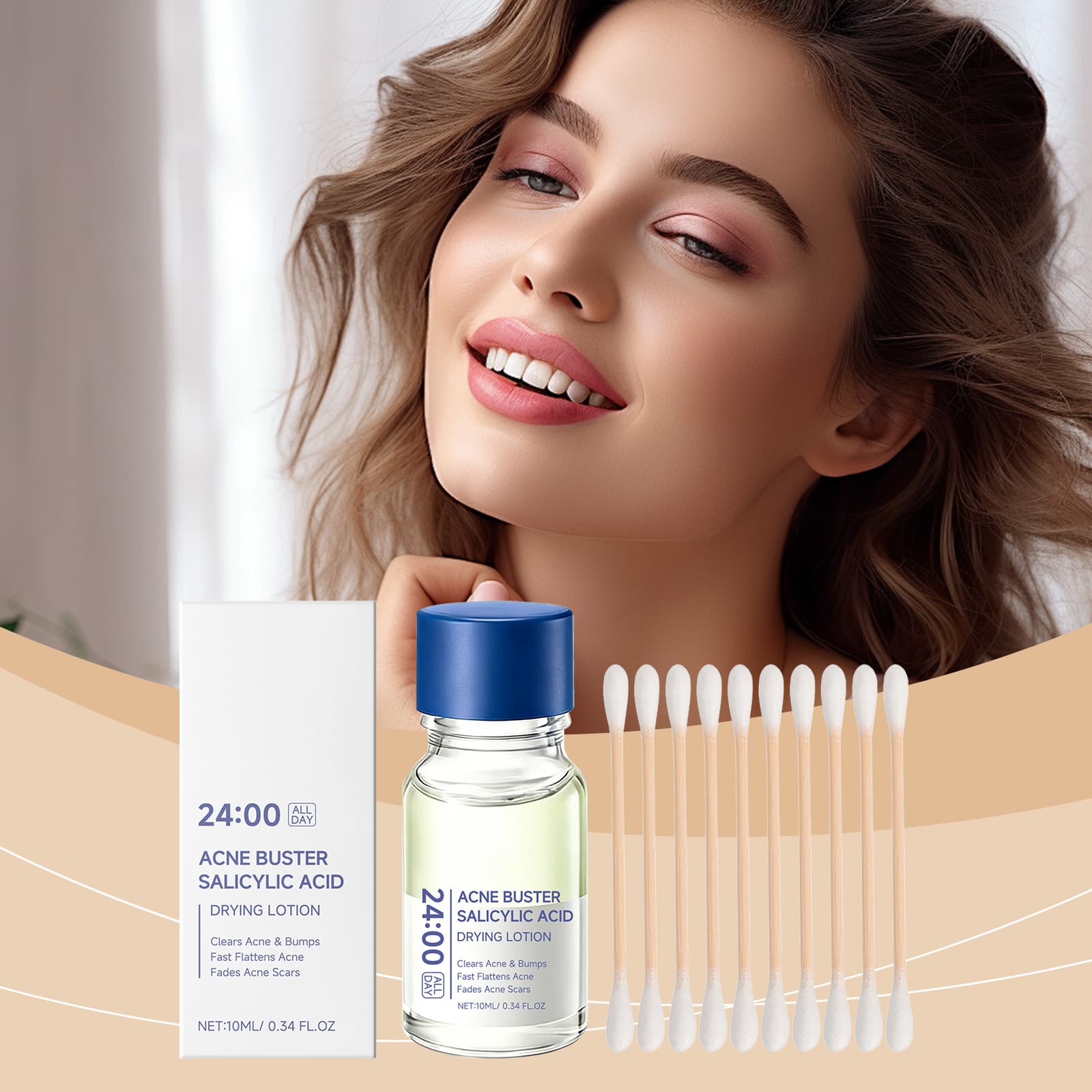 Clear And Moisturizing Skincare Lotion 1set 5
