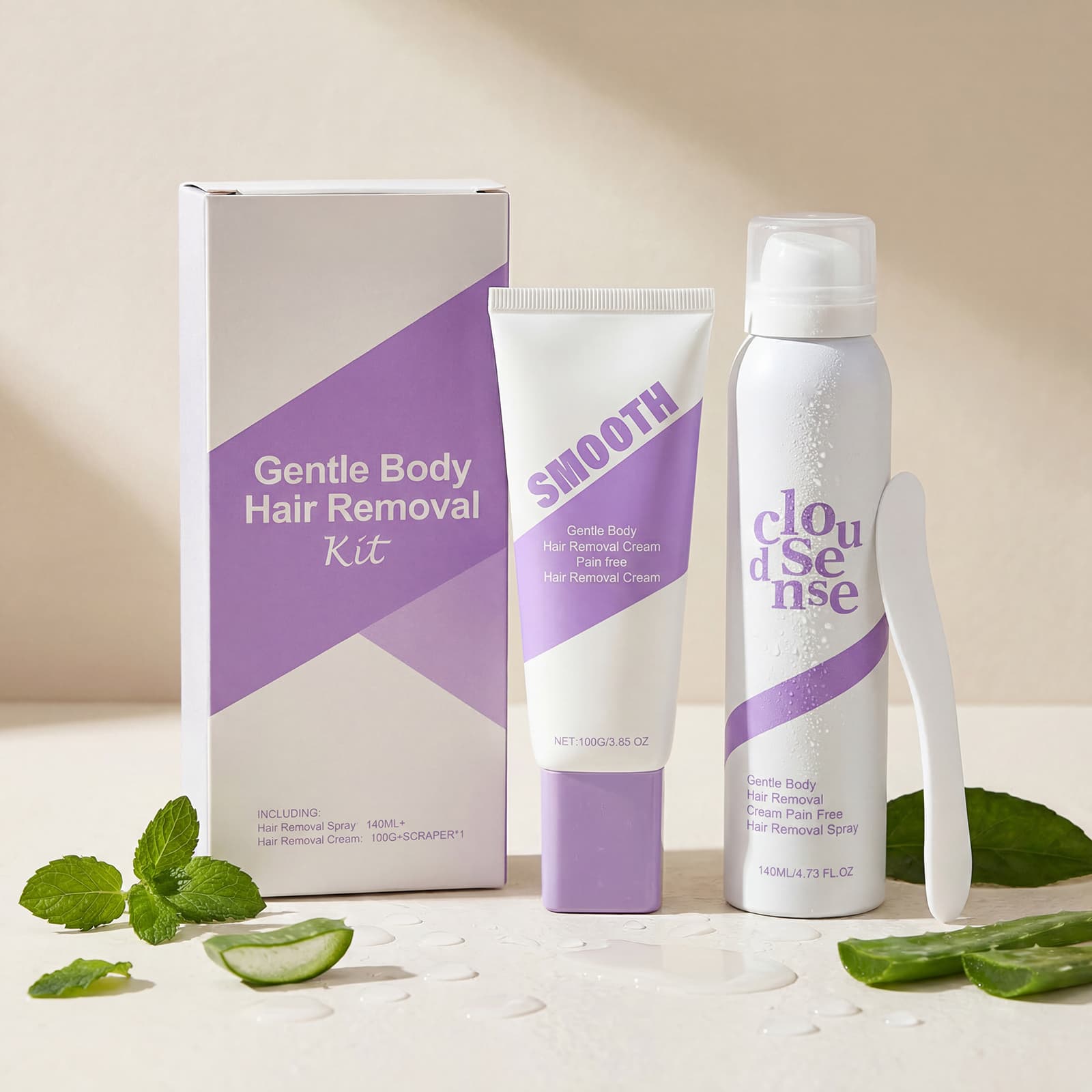 Silky Body Hair Removal Kit 140ml 6