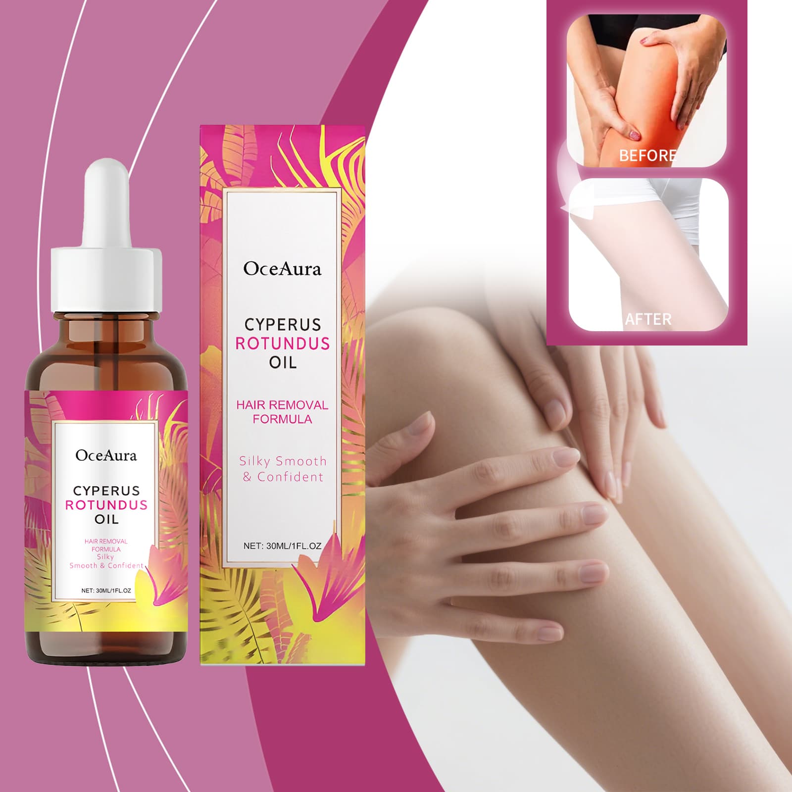 Hair Removal Soothing Essential Oil 30ml 6