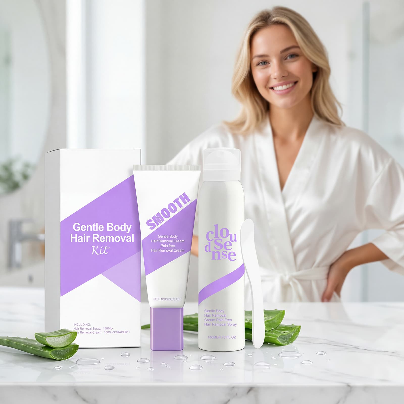 Silky Body Hair Removal Kit 6