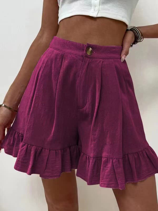 Loose-fitting Shorts High-waisted Shorts For Women 10