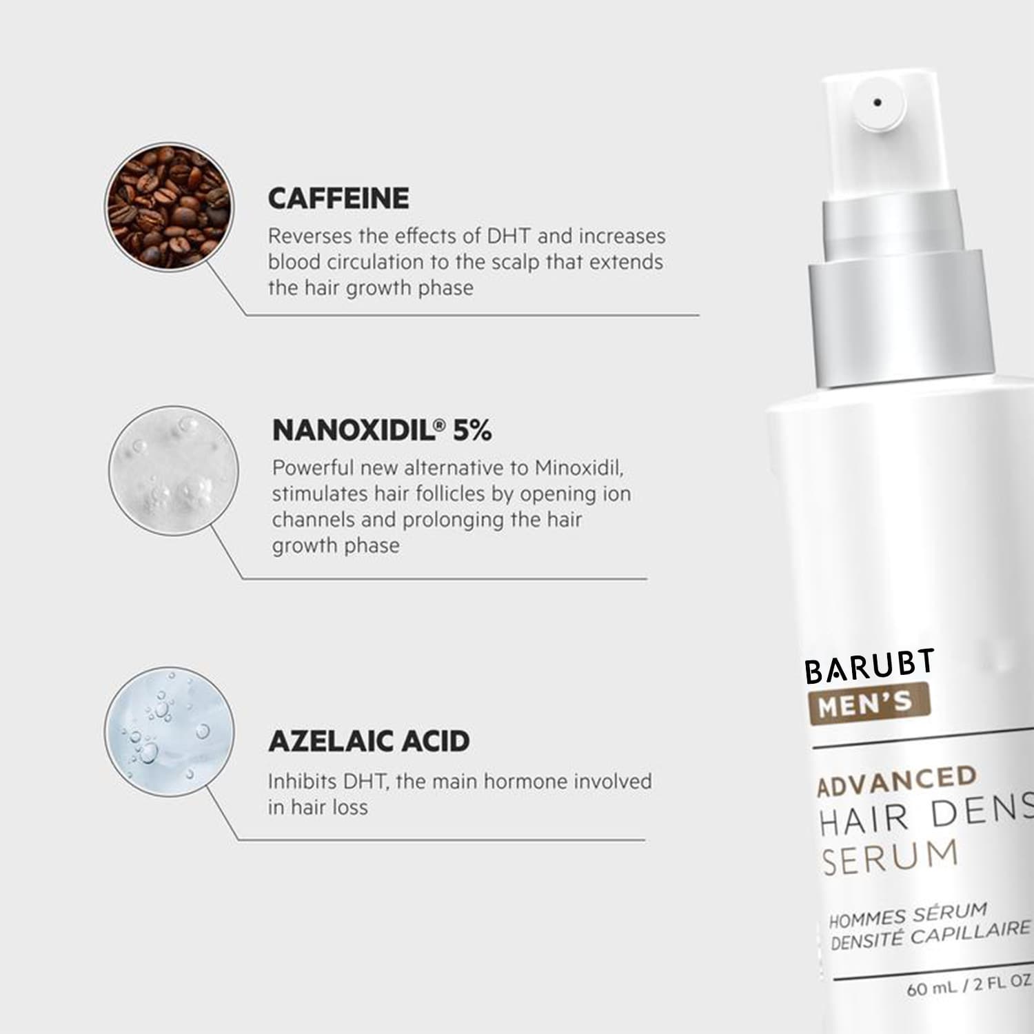 BARUBT Hair Density Serum Soothing And Moisturizing 2