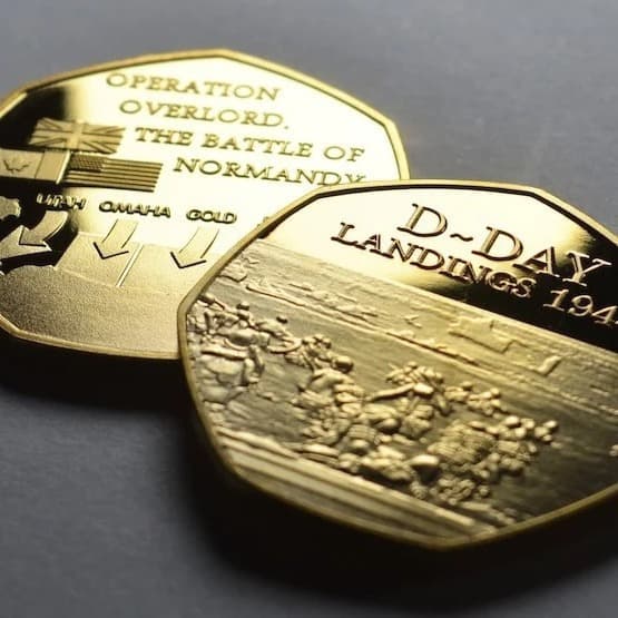 Commemorative Coin Alloy World War II Commemoration 2