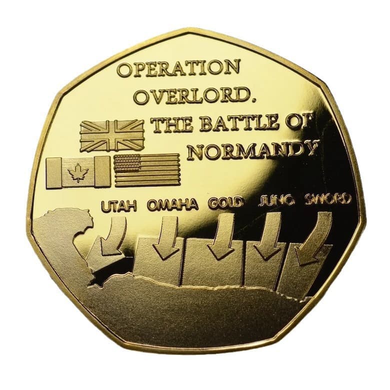 Commemorative Coin Alloy World War II Commemoration 5