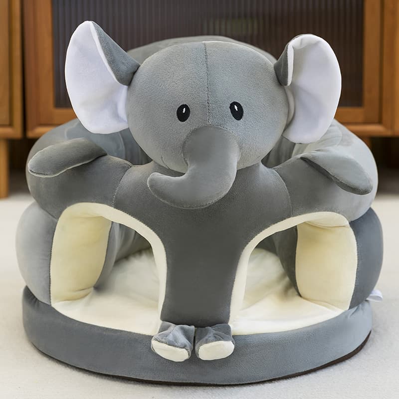 Cross-border Baby Learning-to-Sit Sofa Cartoon Plush Infant And Toddler Training Seat