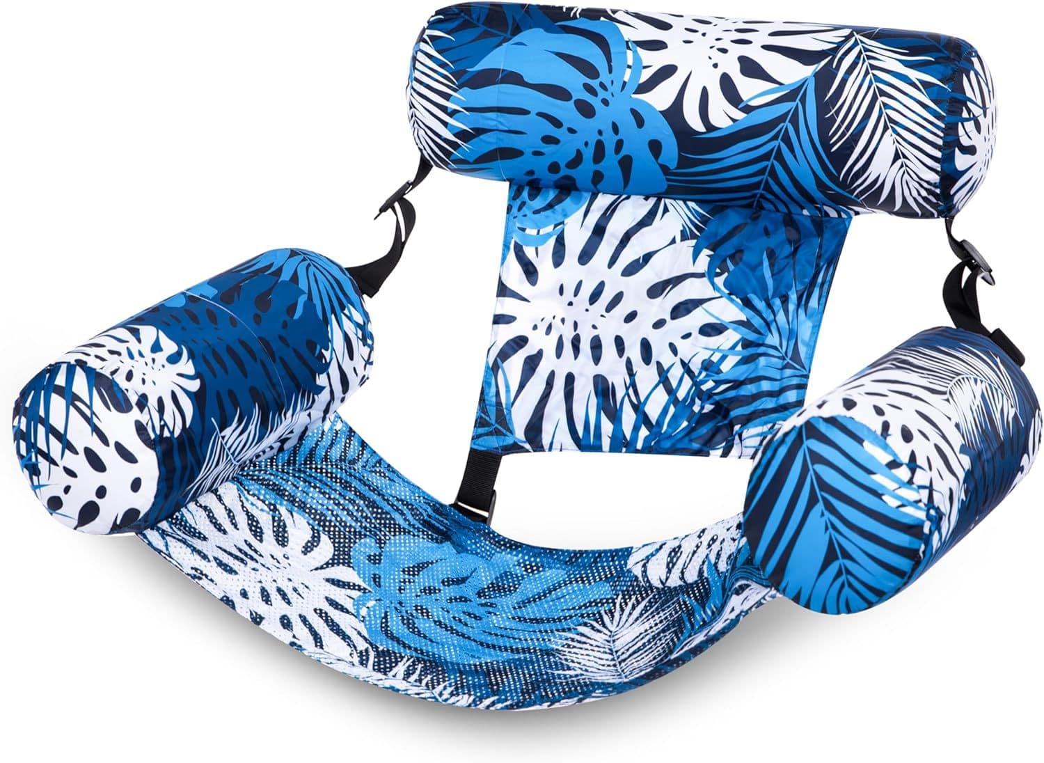 Inflatable Water Park Floating Mat With Foldable Stripes 3