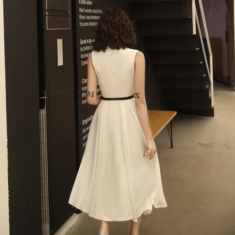 Womens Fashionable Casual Mid-length Dress