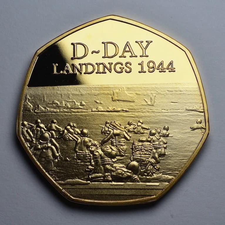 Commemorative Coin Alloy World War II Commemoration 4