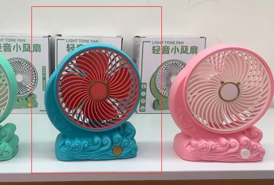 Model Quiet Dormitory Desk Large Wind Electric Fan 3