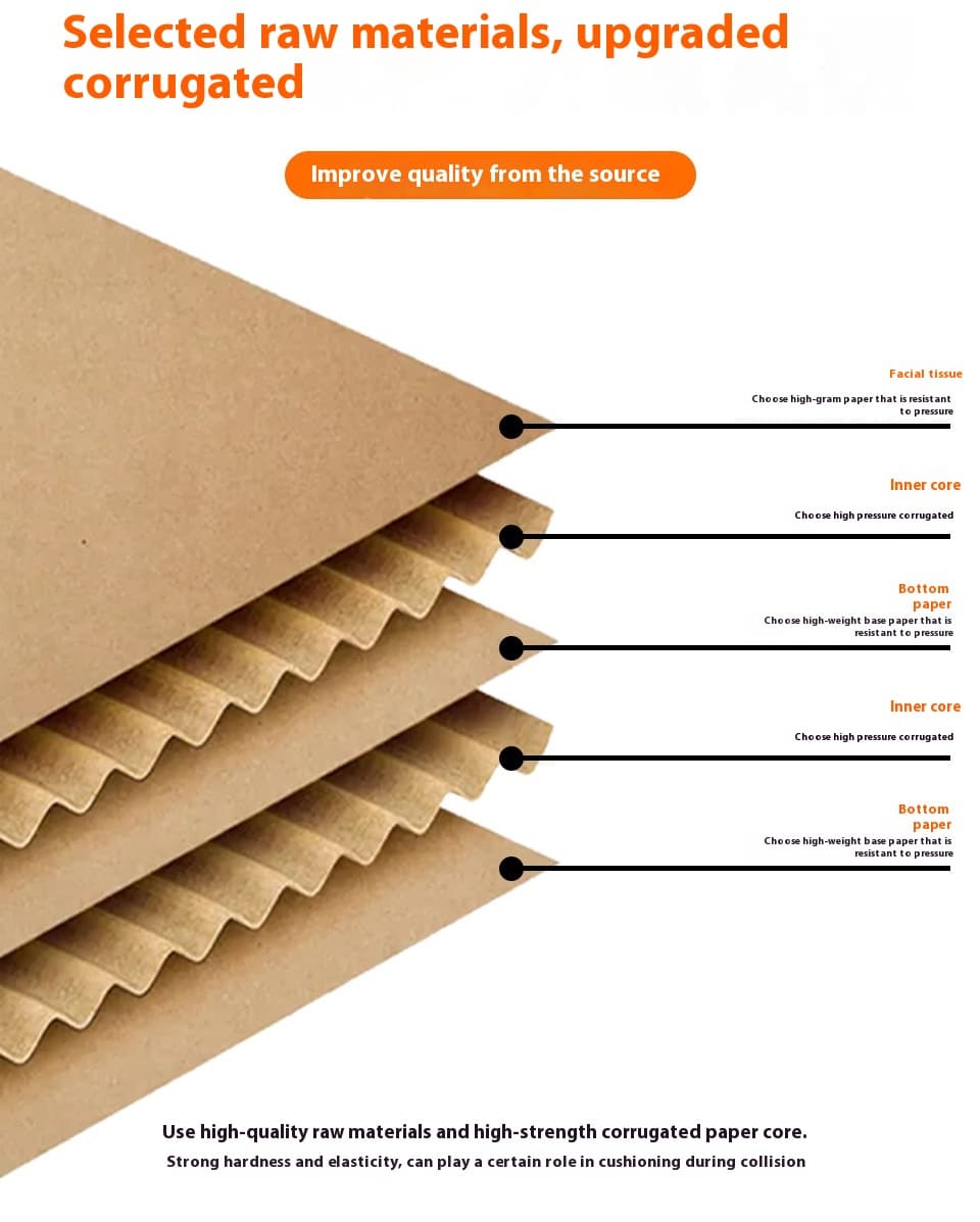 Five-layer Special Hard Cardboard Moving Express Packing Box 3