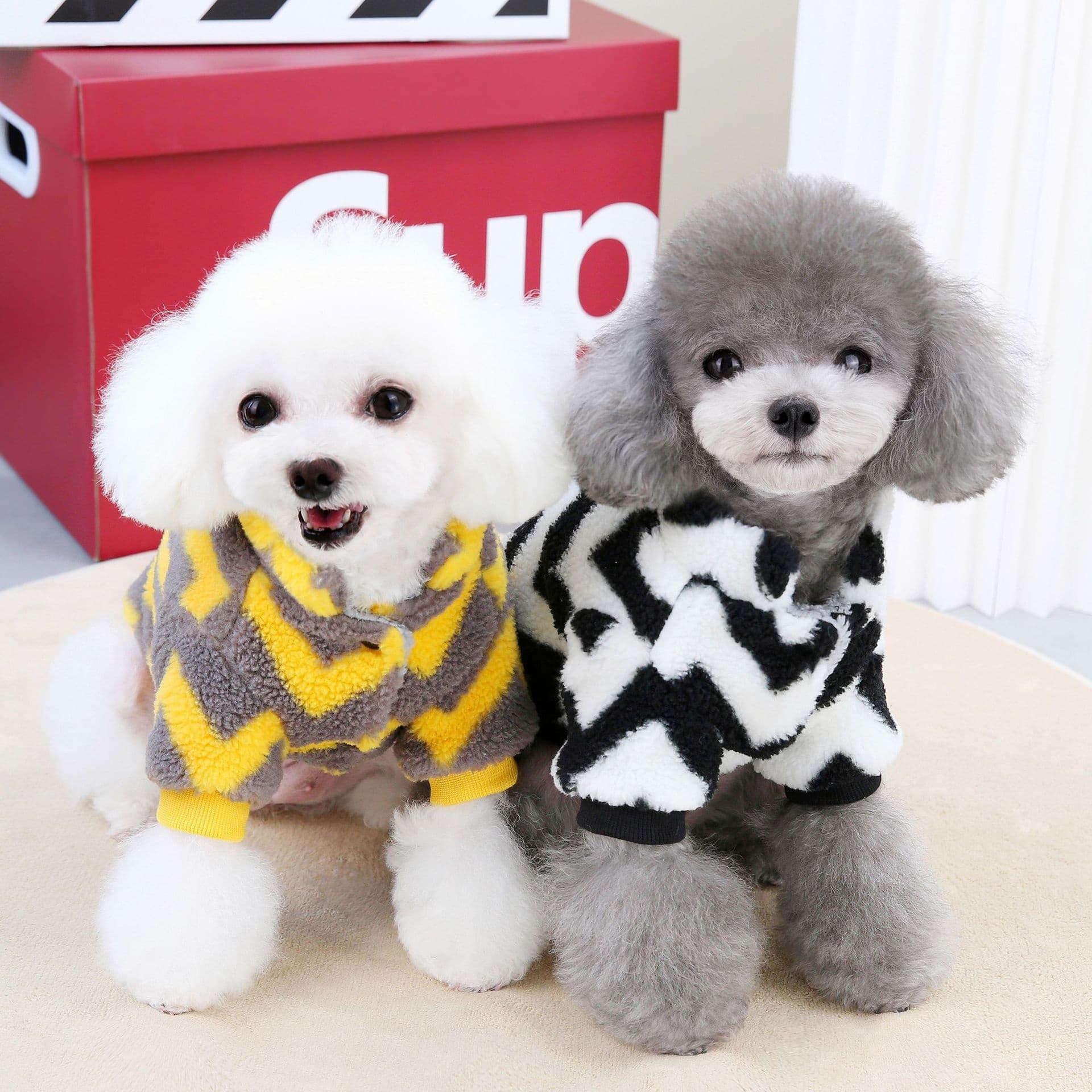 AutumnWinter Teddy Bear Panda Pet Cotton-Padded Coat 2