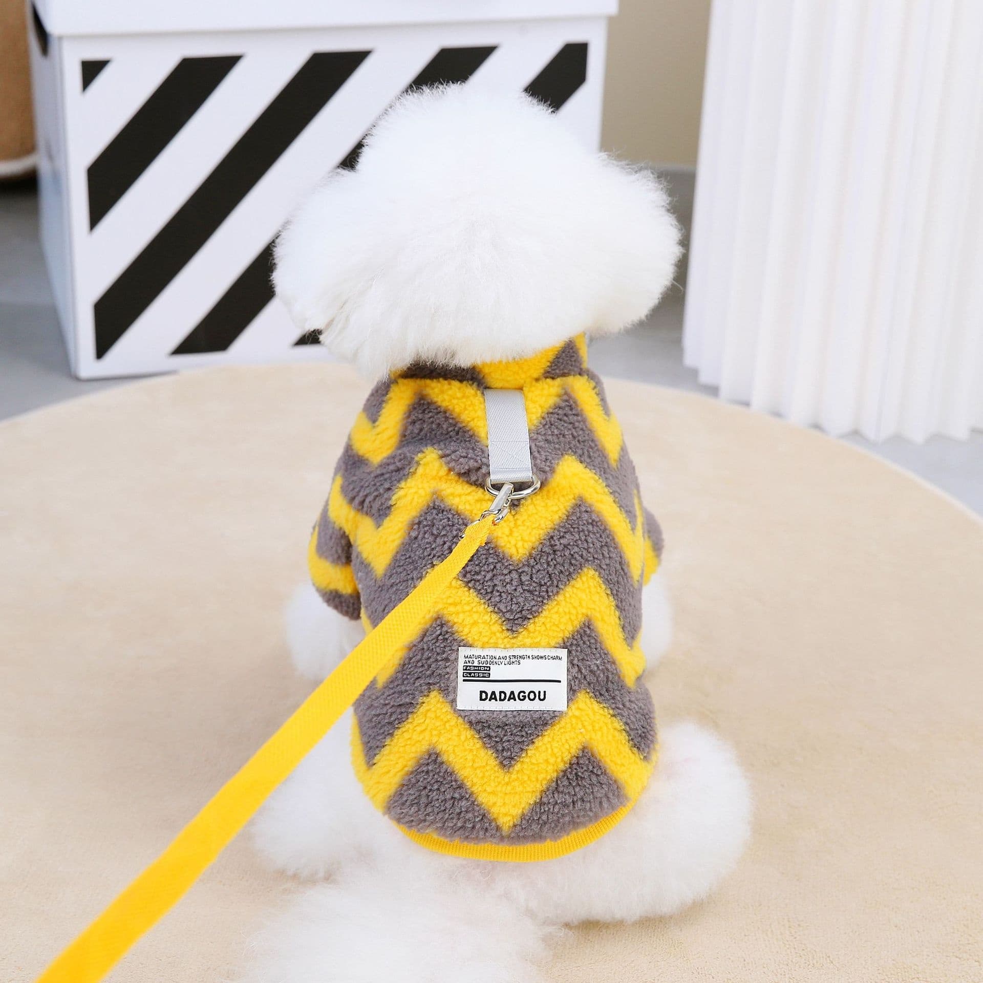 AutumnWinter Teddy Bear Panda Pet Cotton-Padded Coat 4