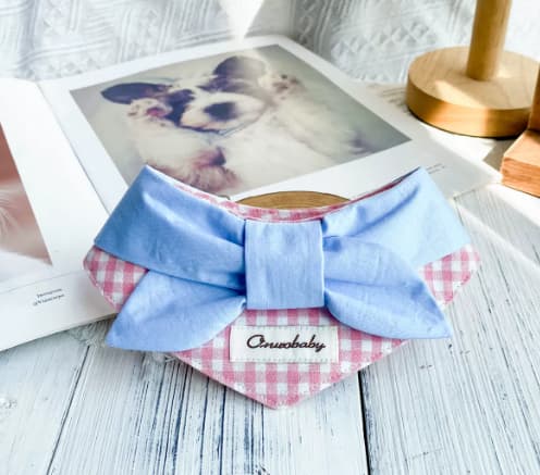 Dog Saliva Towel Pet School Bib 7