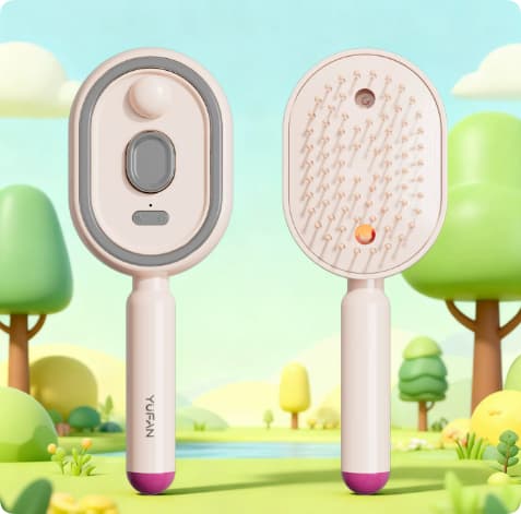 Electric Spray Airbag Massage Comb With Essential Oil Atomization For Hair Nourishment And Care