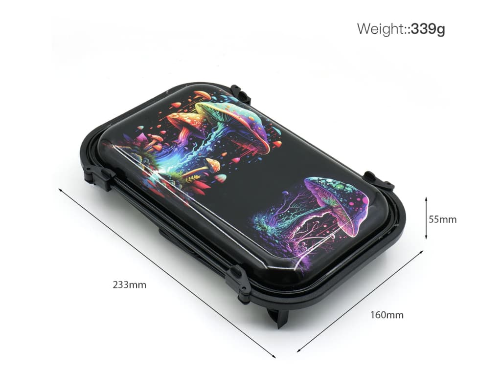 Fashionable And Personalized Magnetic-Lid Cigarette Tray