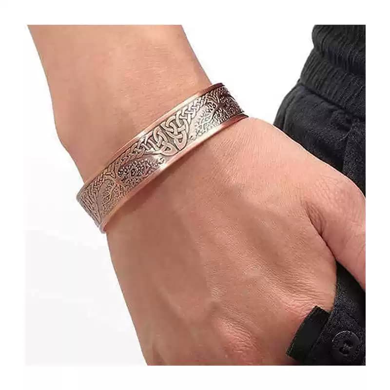 Pure Copper Magnetic Bracelet Men Arthritis Adjustable Magne