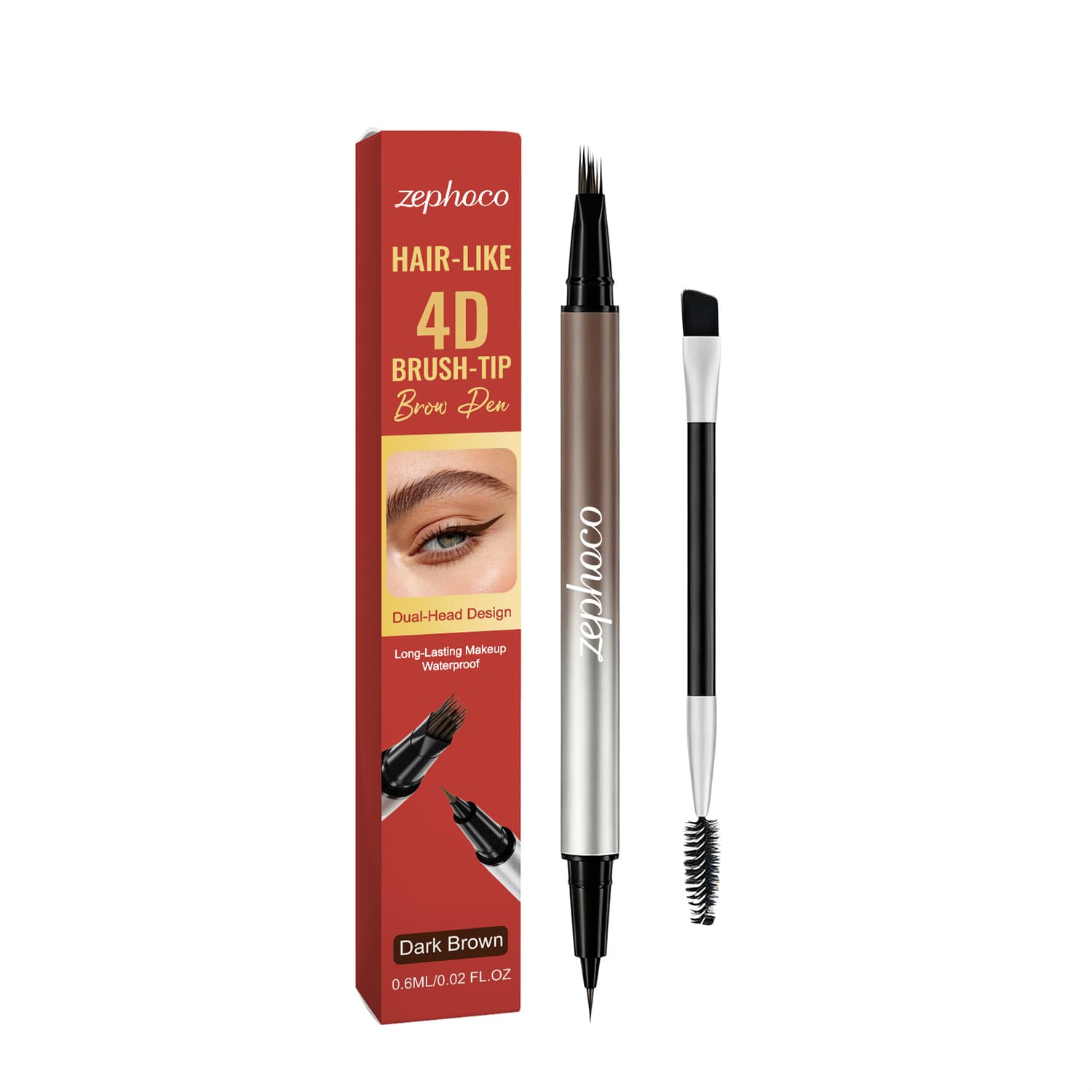 Double-headed Waterproof Eyebrow Pencil 3