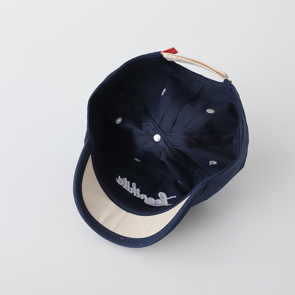Children's Multi-color Edge-stitching Artistic Font English Font Embroidery Adjustable Simple Casual Short-brim Baseball Cap Suitable For Outdoor Shopping And Traveling 5