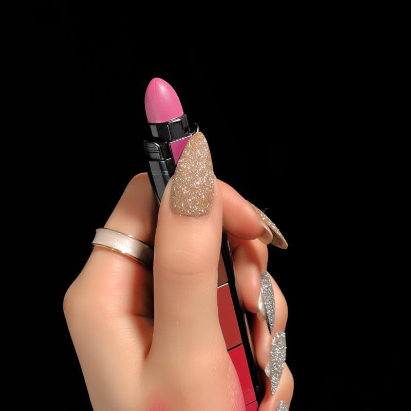 10-Color Matte Velvet Lipstick Set, 5-in-1 Long Lasting Non-Drying Lipstick Kit, Portable Multi-Color Lip Stick For Daily & Party Makeup 6