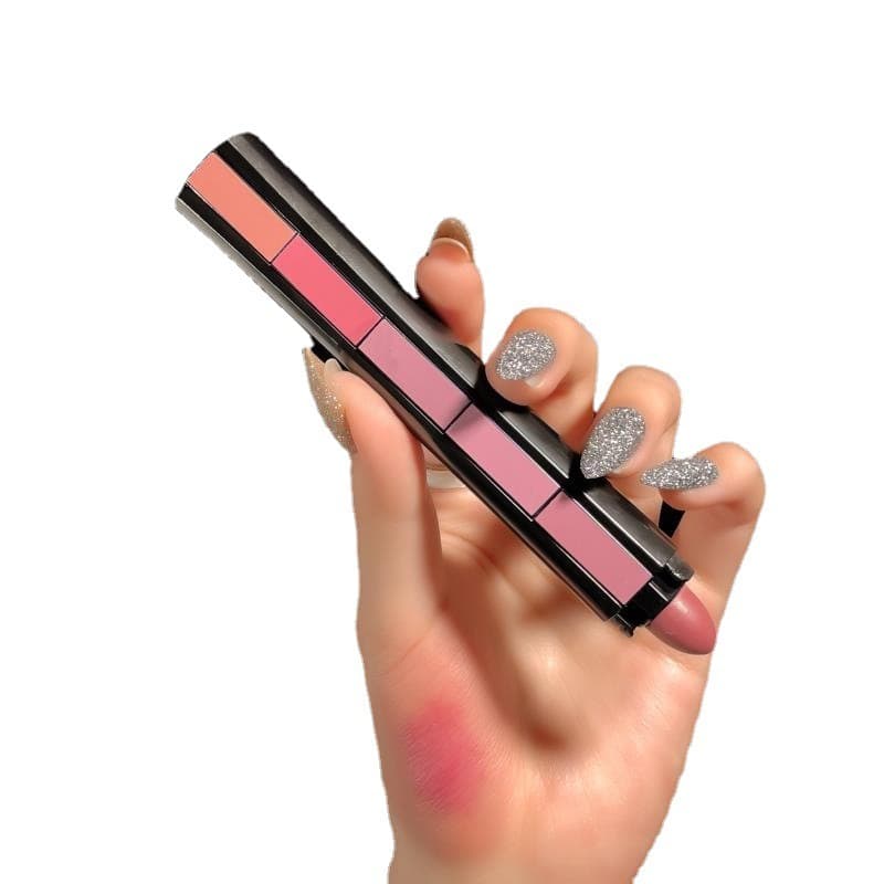 10-Color Matte Velvet Lipstick Set, 5-in-1 Long Lasting Non-Drying Lipstick Kit, Portable Multi-Color Lip Stick For Daily & Party Makeup 5