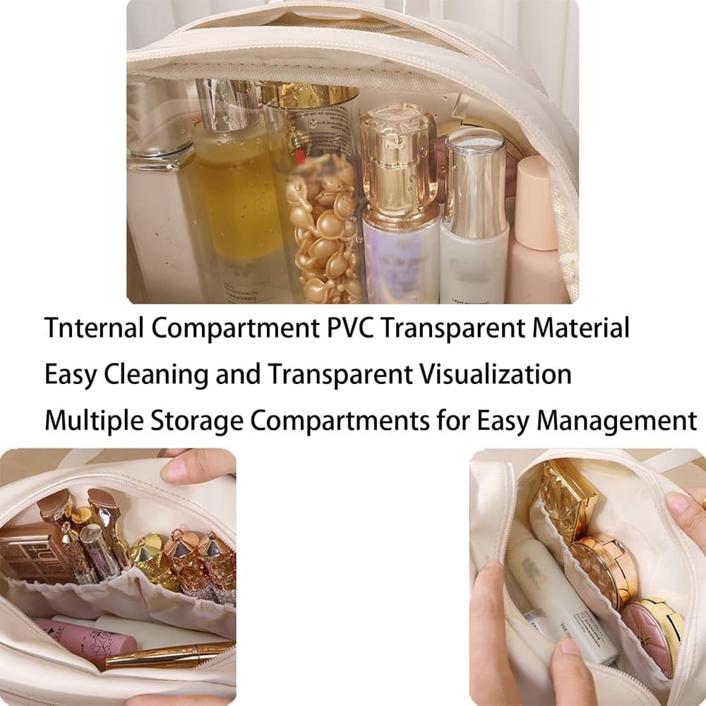 Travel Makeup Bag Set, Waterproof Toiletry Bags For Women & Girls, Multifunctional Cosmetic Organizer, Portable Storage Pouch For Travel & Daily Use 8
