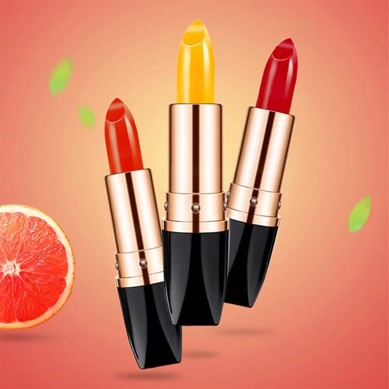 3PCS Color Changing Lipstick Set, Temperature & PH Sensitive, Long Lasting Moisturizing Lip Balm Gift Box For Women 4