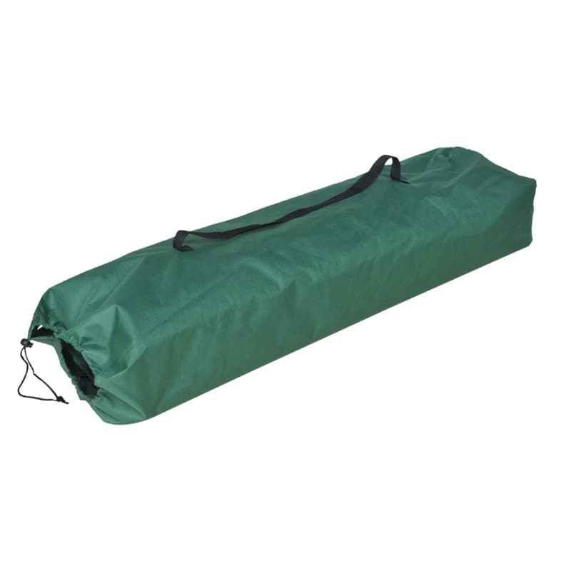 2 Person Folding Camping Cot For Adults, 50 Extra Wide Outdoor Portable Sleeping Cot With Carry Bag, Elevated Camping Bed, Beach Hiking, Green 6