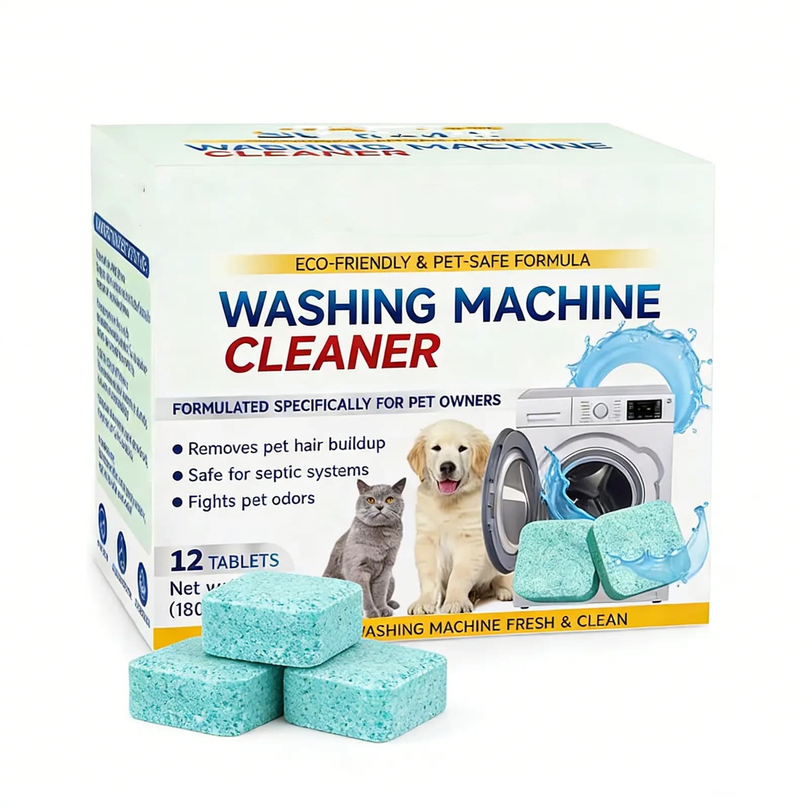Pet Washing Machine Cleaning Tablets 3