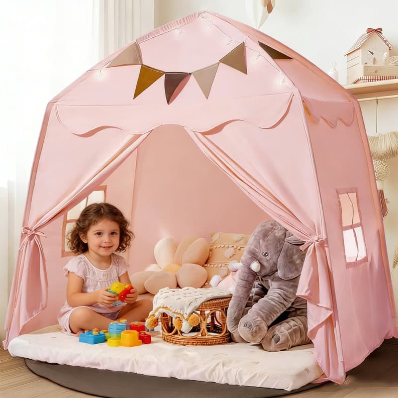 Indoor Play Tent For Children Boys And Girls Reading Nook 5