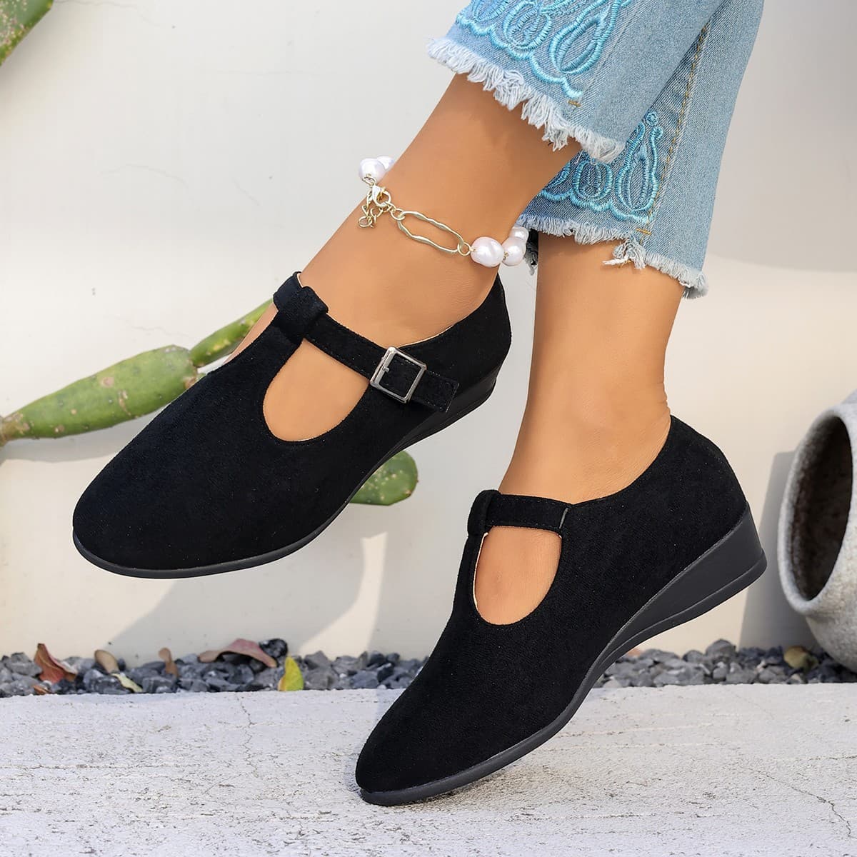 Spring New Pointed-toe Womens Shoes European And American Style 7