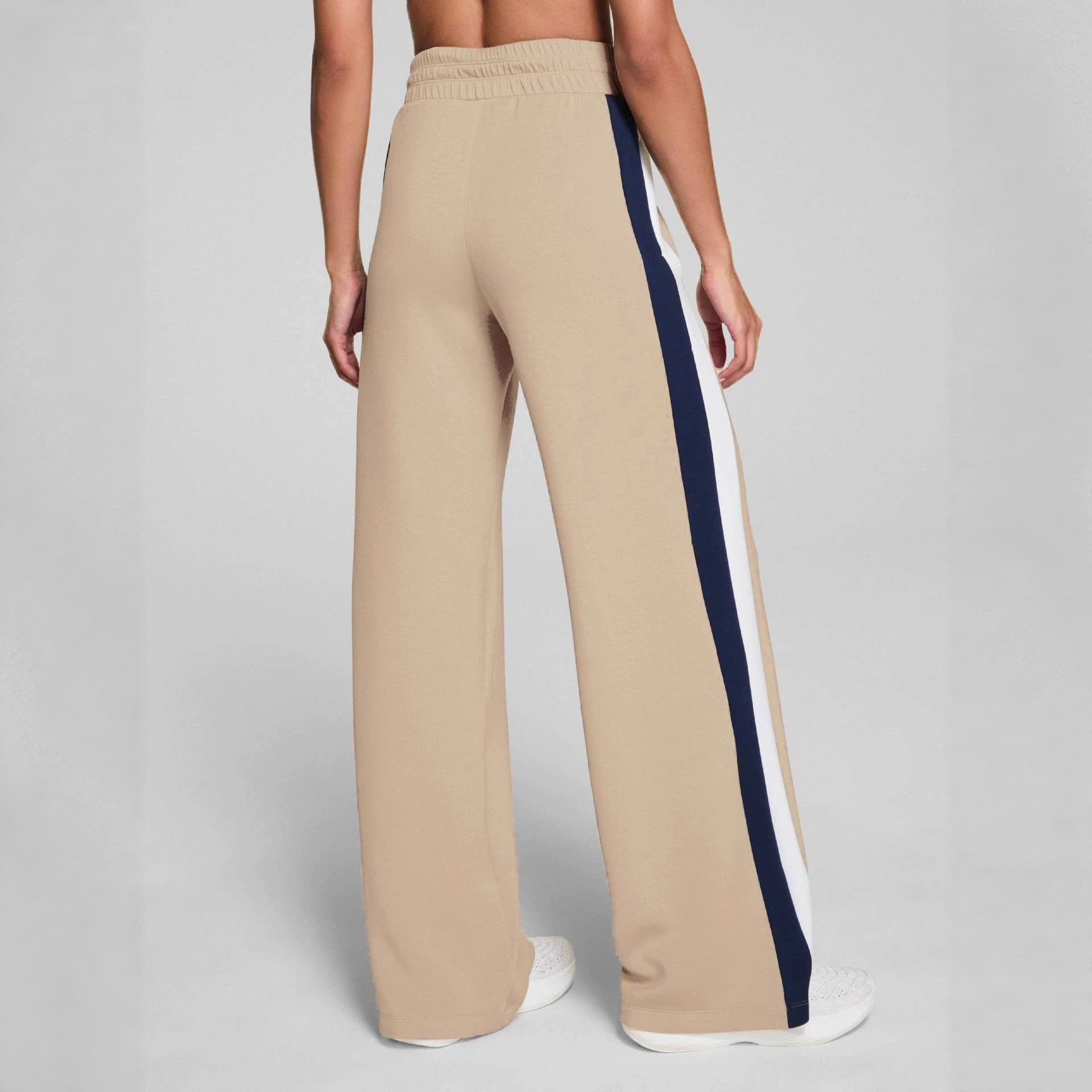 Color-block Side Casual Sports Trousers Fashionable And Versatile Womens Straight-leg Pants 6
