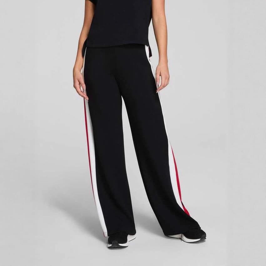 Color-block Side Casual Sports Trousers Fashionable And Versatile Womens Straight-leg Pants 5
