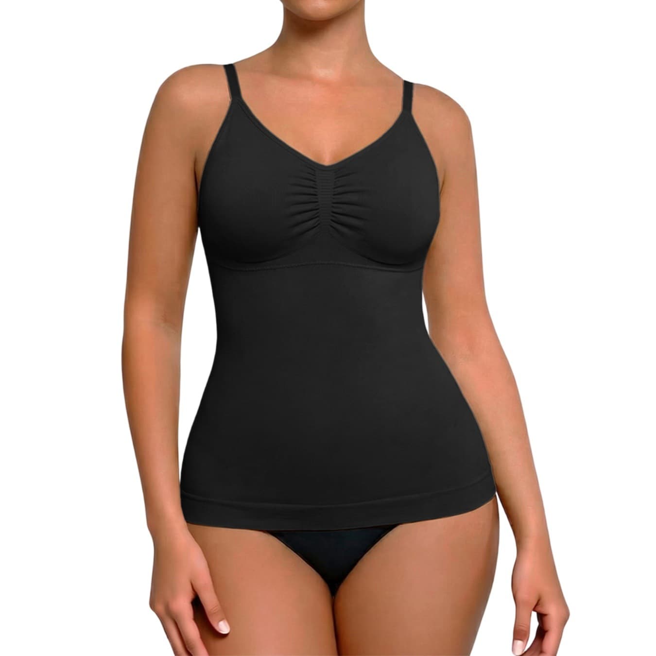 Solid-color Vest Everyday Shapewear For Women 3