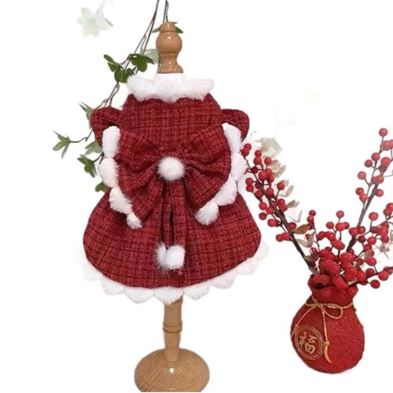 Lolita Winter Skirt With Fleece-Lined Design For Small Dogs 4
