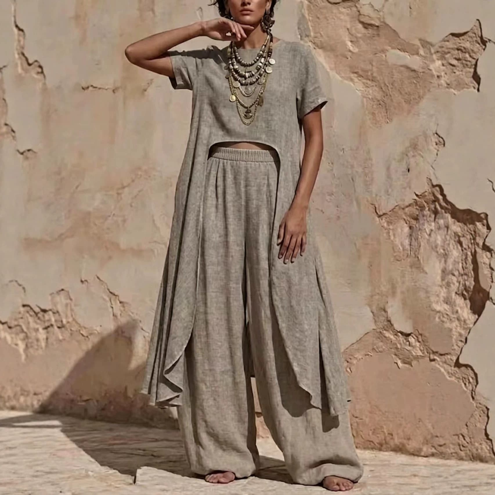 Womens Irregular Casual Set 5