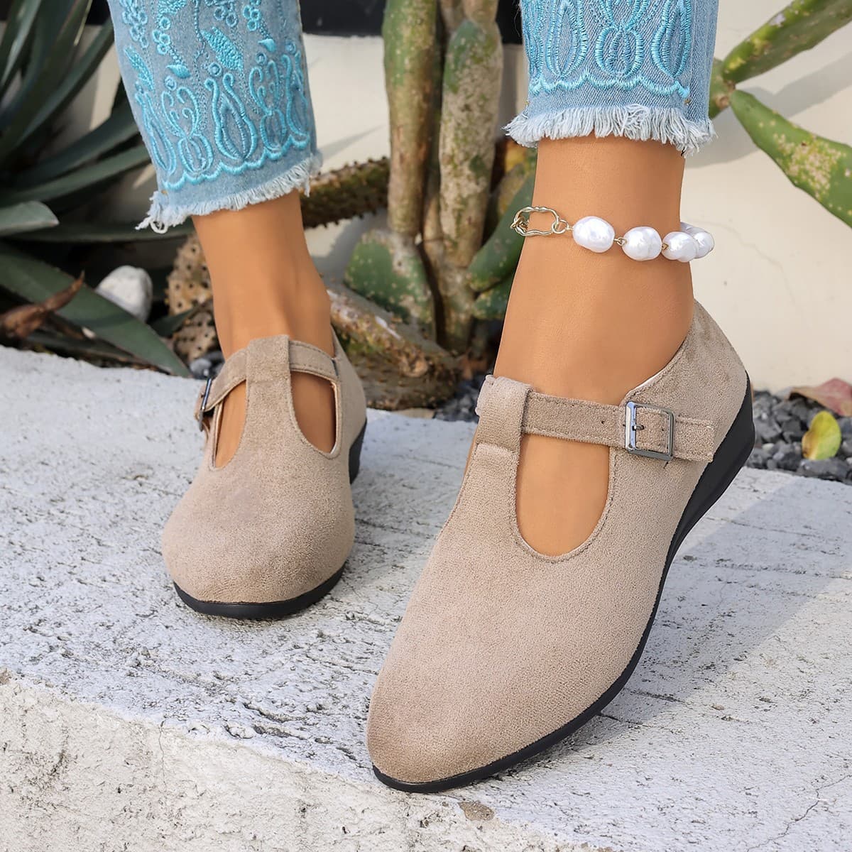 Spring New Pointed-toe Womens Shoes European And American Style 5