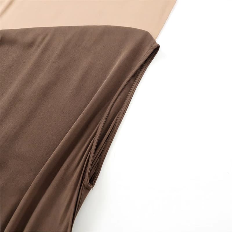 European And American Style Loose-fitting Figure-flattering, Sleeveless Casual And Chic 4