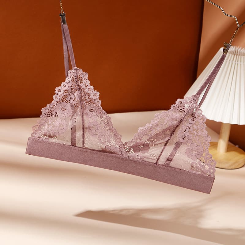 Lace Lingerie, Comfortable And Breathable, Womens Strapless Bra 5