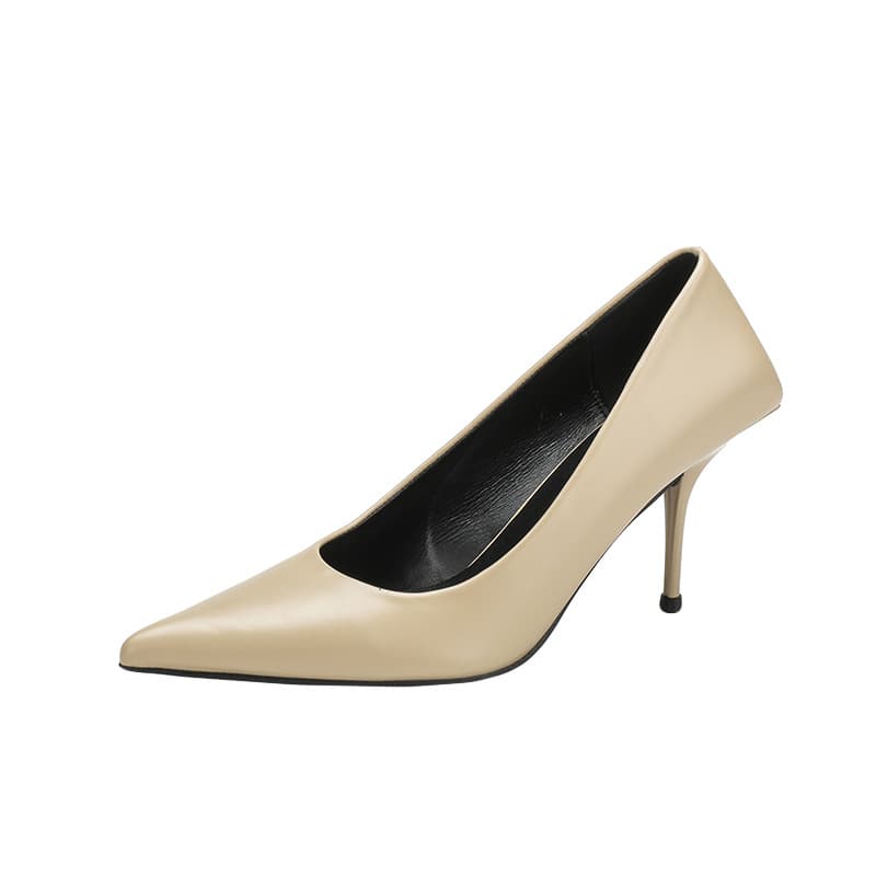 Stiletto-heeled Pointed-toe Low-cut Professional Commute Pumps 13