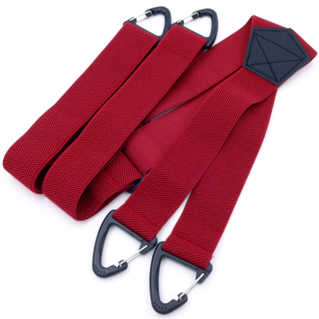 Plastic Buckle 4-hook Britishstyle Unisex X strap Suspenders 4 Cm WideVintage Elastic Braces 2
