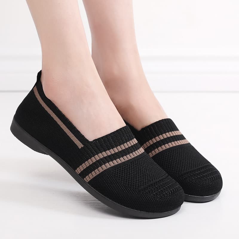 Breathable Flat Driving Shoes Fashionable Soft-soled Womens Flats 4