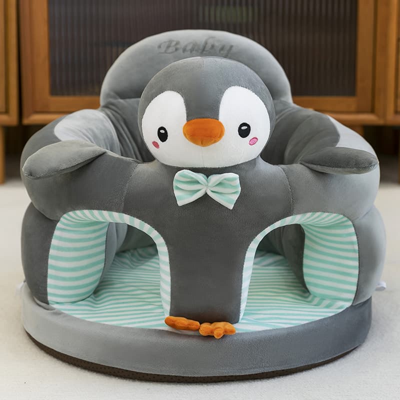 Cross-border Baby Learning-to-Sit Sofa Cartoon Plush Infant And Toddler Training Seat 4