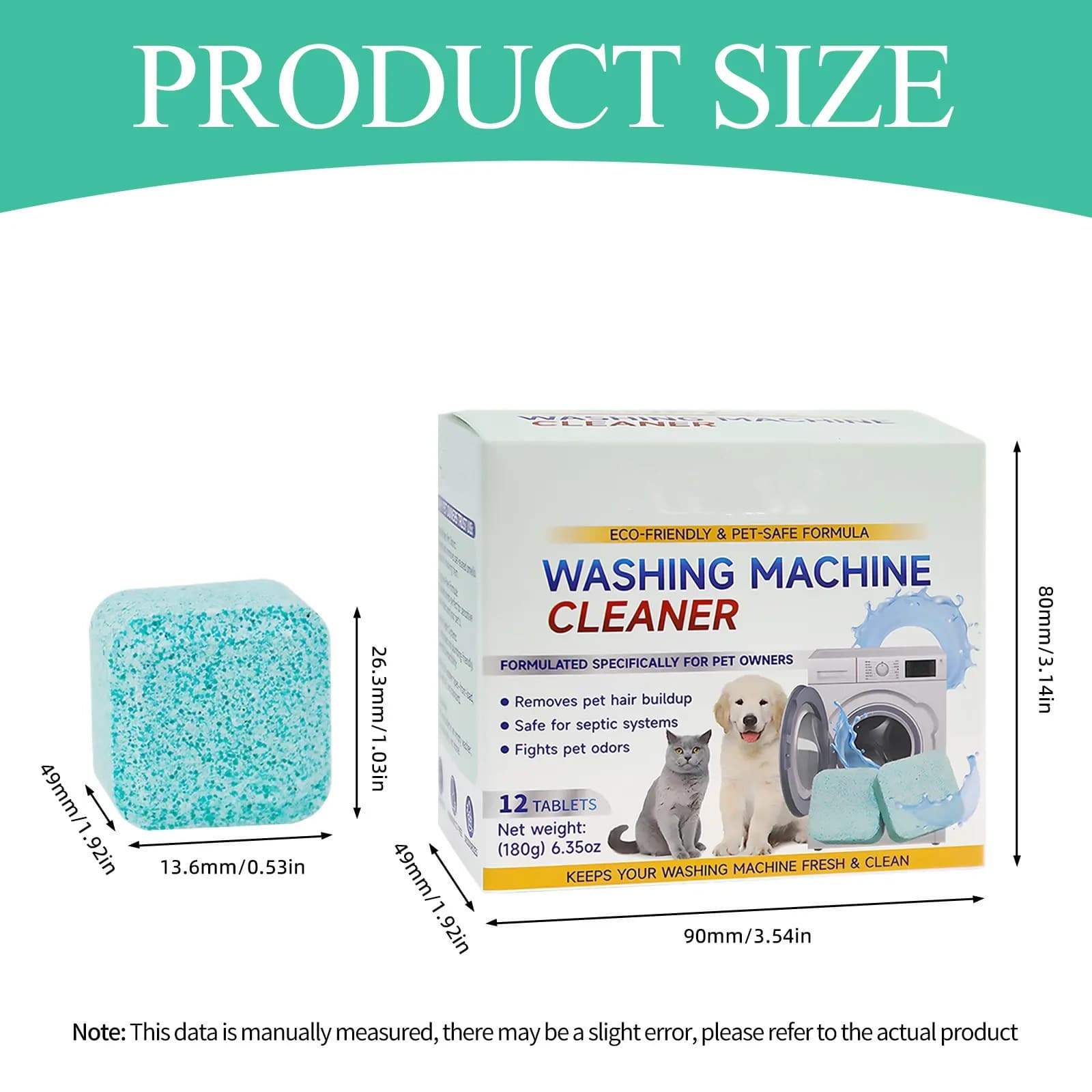 Pet Washing Machine Cleaning Tablets 2