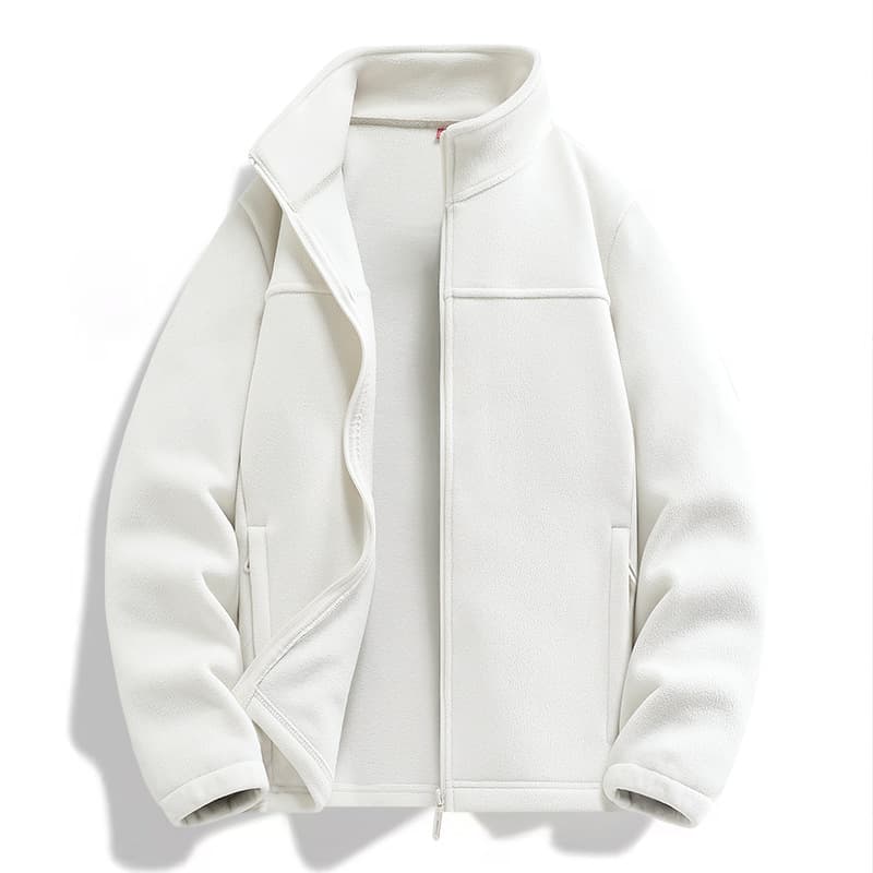 Polar Fleece Stand-collar Jacket For Men And Women 6