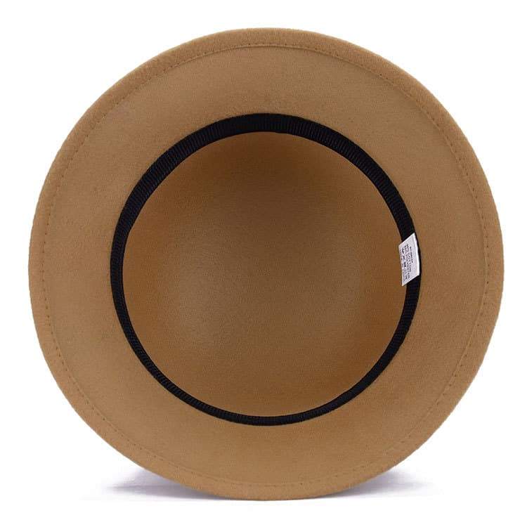 Fashionable And Elegant Womens Bowler Hat With A Striped Bow 12