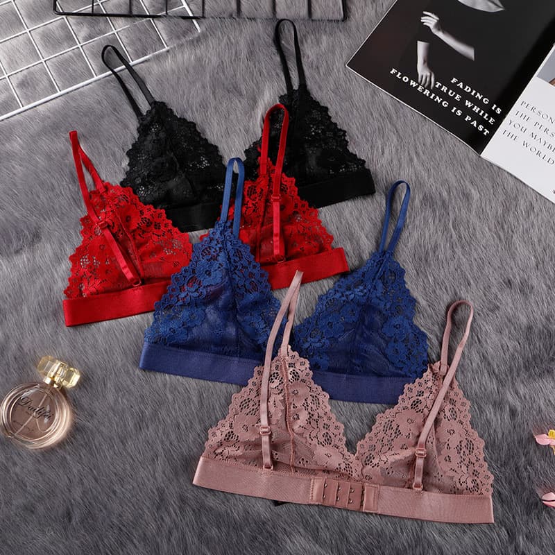 Lace Lingerie, Comfortable And Breathable, Womens Strapless Bra 4
