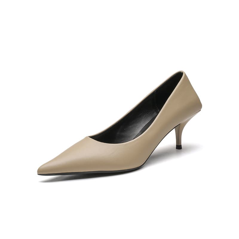 Stiletto-heeled Pointed-toe Low-cut Professional Commute Pumps 10